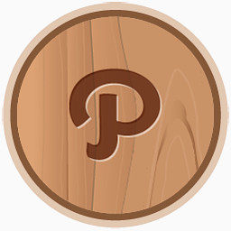 路径Wooden-social-media-icons
