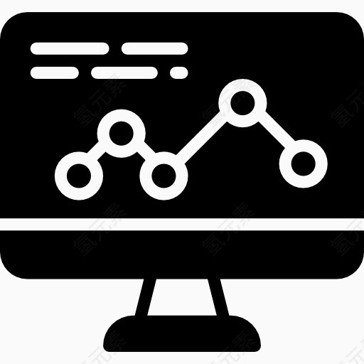 电脑数据分析网站app图标icon