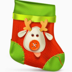 圣诞节 袜子 礼物 装饰