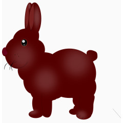 动物世界长兔红色
