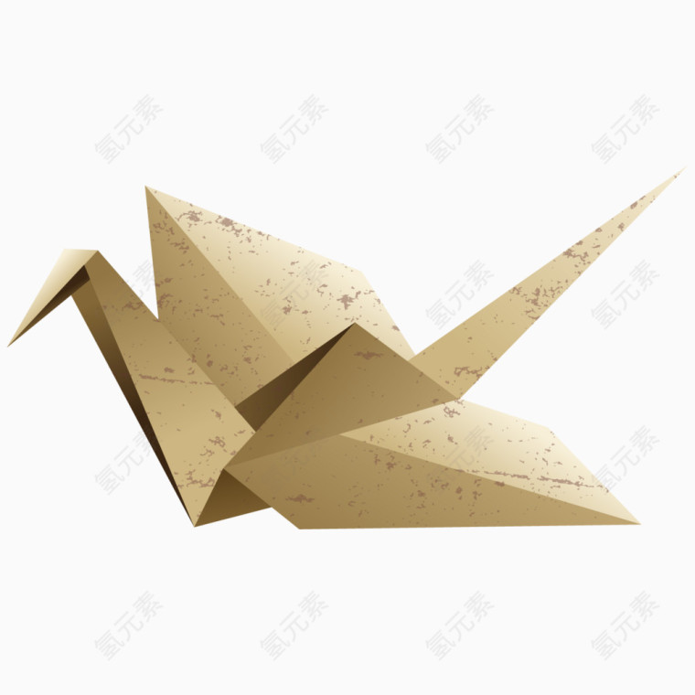 动物折纸鹤