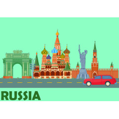 Russia国家建筑标志