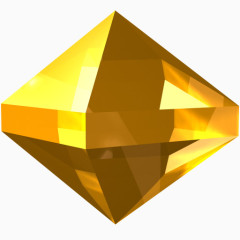 创业板宝石珍贵的石黄色 的锆石自由水晶图标