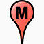 米google-map-pin-icons