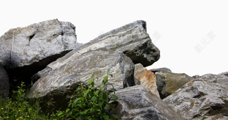 假山  岩石  石块 石头ps假山