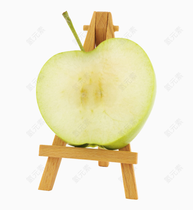 木架上的苹果
