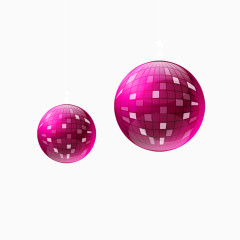 粉色球体
