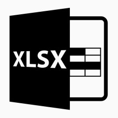 xlsx格式文件图标