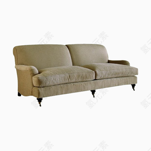 家具素材沙发椅剪影