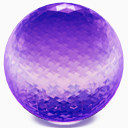 紫色球球