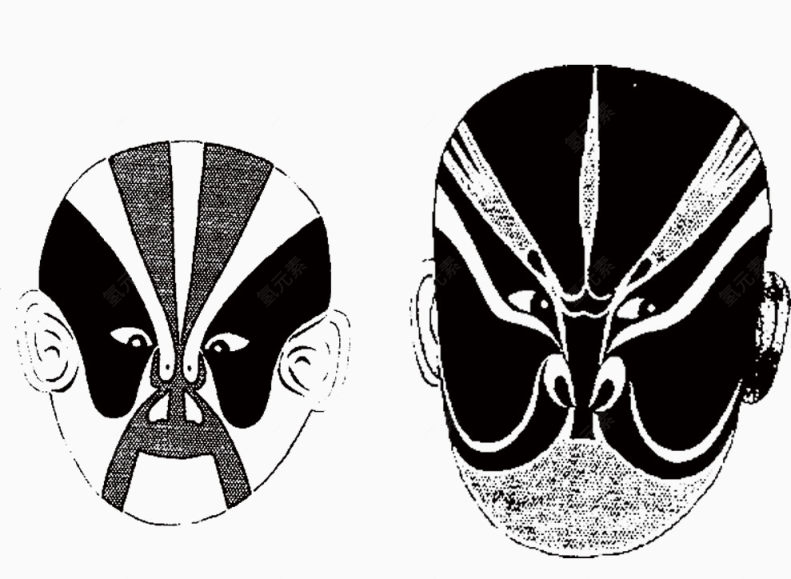  文化艺术国粹脸谱下载