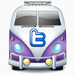 推特车公共汽车Twitter-Icons