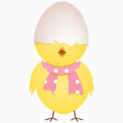 鸡蛋壳牌前cute-chicken-icons