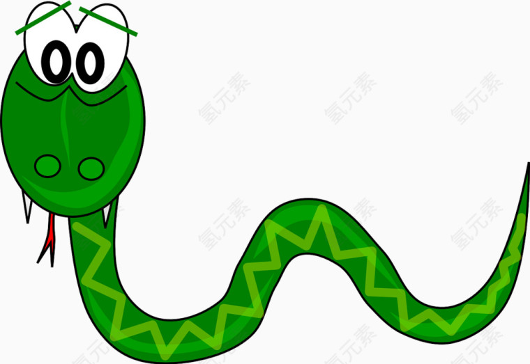 绿色的贪吃蛇