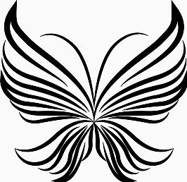 条纹蝴蝶Butterfly-icons