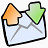 股票邮件发送接收信封消息电子邮件信Jini的图标主题