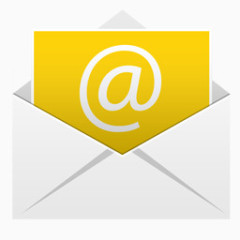 安卓基地按钮电子邮件安卓图标