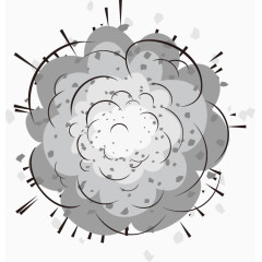 爆炸爆炸标爆炸云