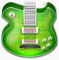 吉他绿色zosha图标