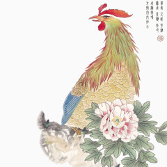 中国画免抠PNG透明素材