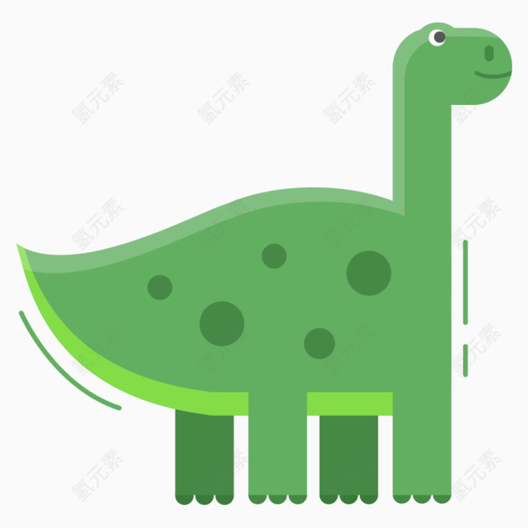 卡通小恐龙动物素材