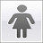 女人Light-Grey-Square-icons