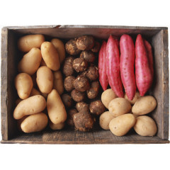 一盒土豆芋头地瓜