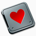 Folder burned love Icon