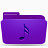 文件夹音乐紫罗兰色的iconset-addictive-flavour