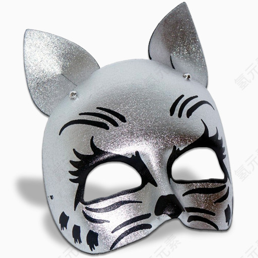 猫面具面具口罩图标