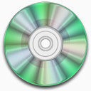 绿色CDRW盘磁盘保存mediaultralite