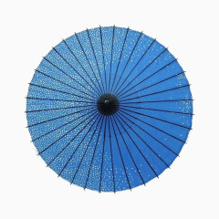 蓝色的雨伞