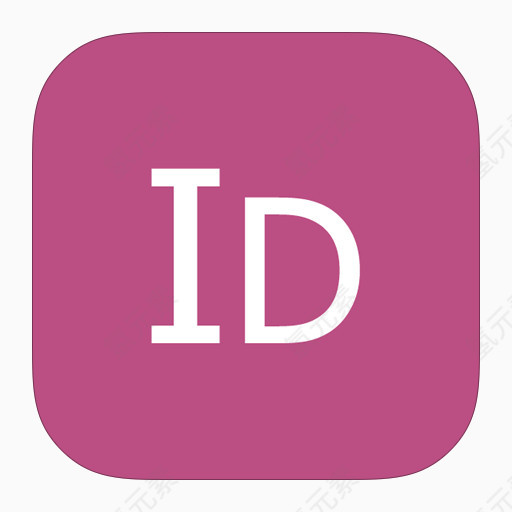 Adobe InDesign MetroUI应用图标