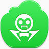 吸血鬼free-green-cloud-icons