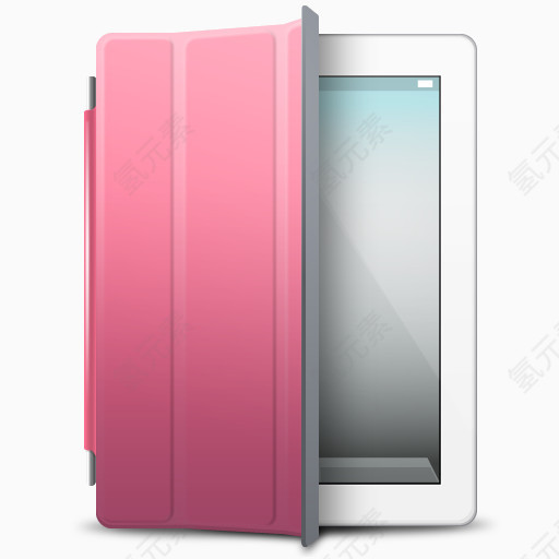 iPad白色粉色图标