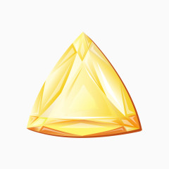 金色三角形裸钻