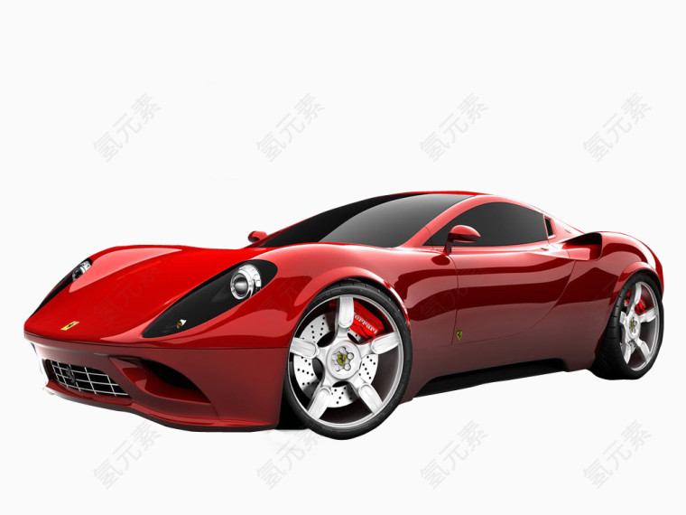 红色Ferrari