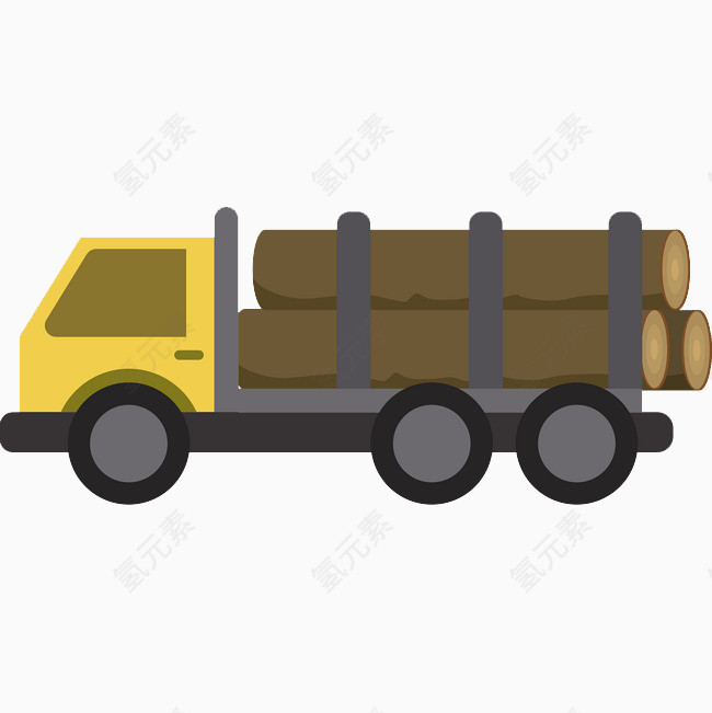 装木车的货车