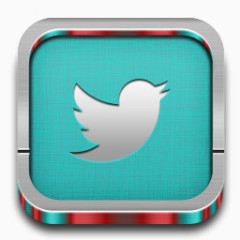 推特Stainless-Steel-Social-Media-icons