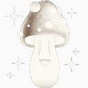 素描蘑菇