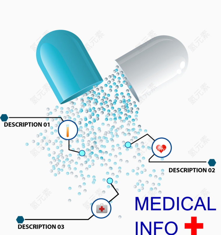 创意医药胶囊设计图
