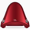 JBL电子生物二世红色的chums-icons