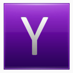 字母Y紫图标