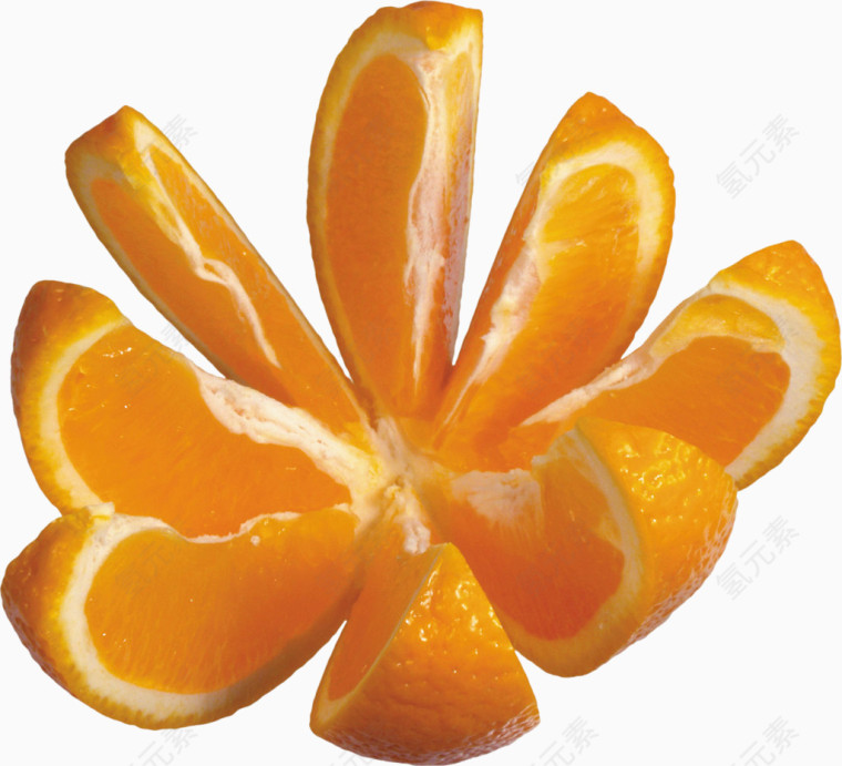 水果橙子黄色