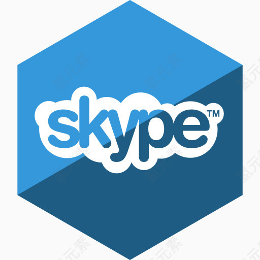 光泽六角媒体Skype社会Miu六边形光泽的社会