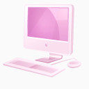 iMac粉色文件夹
