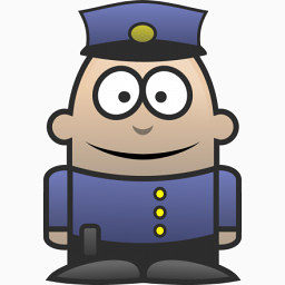 警察character-icons