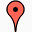 红色的图钉google-map-pin-icons