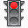 交通灯红色图标