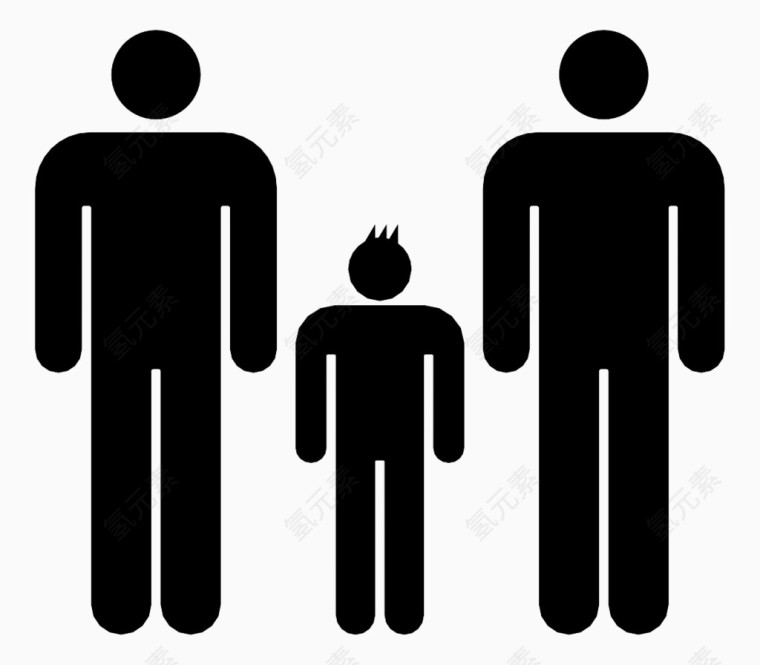 男性Family-icons